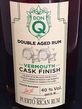 Laden Sie das Bild in den Galerie-Viewer, Don Q Double Aged Vermouth Cask Finish 40%Vol., Puerto Rico, 0,7l