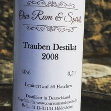 Laden Sie das Bild in den Galerie-Viewer, OR&S Weiße Traube 2008, 40% 0,5l