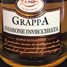 Laden Sie das Bild in den Galerie-Viewer, Zanin Grappa Amarone Invecchiata, 40%Vol. Italien, 0,7l