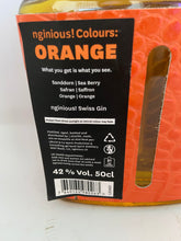 Laden Sie das Bild in den Galerie-Viewer, nginious! Colours: Orange Gin, 42%Vol.,Schweiz, 0,5l