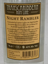 Laden Sie das Bild in den Galerie-Viewer, Night Rambler Transcontinentel Rum Line, Jamaica-Haiti, 42%Vo., 0,7L