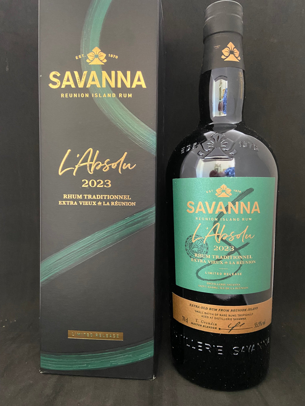 Savanna L'Absolu 2023, 55,5%Vol., La Réunion,0,7l