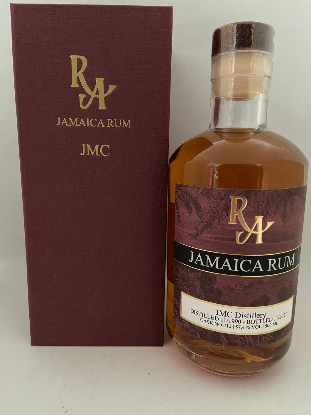 Rum Artesanal HD JMC 1990-2023, 57,4%Vol., Jamaica, 0,5l