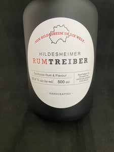 Hildesheimer Rumtreiber "Spirituose Rum & Flavour, 35,4%Vol, Carebbean-Deutschland, 0,5l
