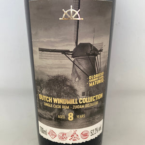 FRC Dutch Windmill Collection Single Cask Rum The Kinderdijk Windmills 8 Jahre, 52,2%Vol., Niederlande, 0,7l