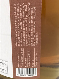 Grasbrook Rum 2 Jahre, Barrel No 3 41%Vol, Deutschland, 0,5l