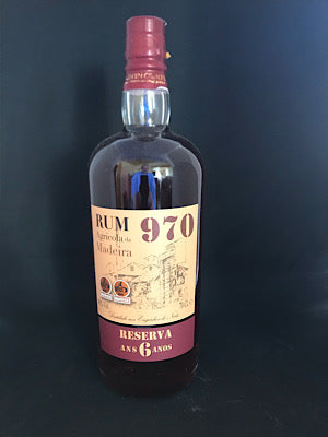 Rum 970 Reserva 6 Anos, 40%Vol., Madeira, 0,7l