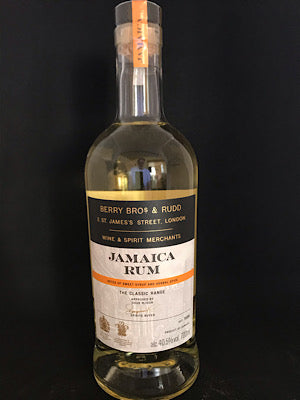 Berry Bros & Rudd Jamaica Rum Classic Range 40,5%Vol, Jamaica, 0,7l