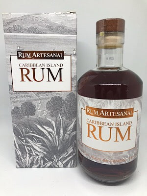 Rum Artesanal Caribbean Island 40% Vol.,4-11 Jahre 0,5l