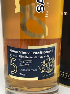 Savanna 5 Jahre, Ile de La Réunion, 43%Vol., 0,7l