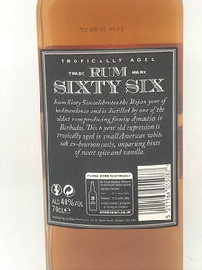Sixty Six Family Reserve 12 Jahre, 43%vol., Barbados, 0,7l