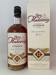 Rum Malecon Reserva Superior 12 Jahre, 40%Vol., Panama, 0,7l