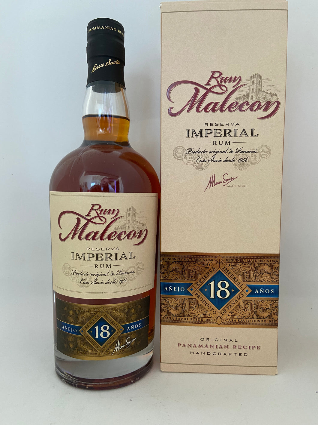 Rum Malecon Reserva Imperial 18 Jahre, 40%Vol., Panama, 0,7l