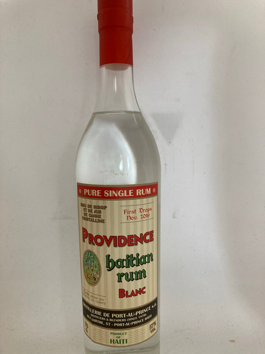 Providence Haitian Rum Blanc, 57%Vol., Haiti, 0,7l