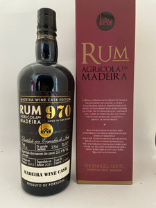 Rum 970 Agricola da Madeira 2015-2021, Madeira Wine Cask, Single Cask, 52,9%Vol., Portugal, 0,7l