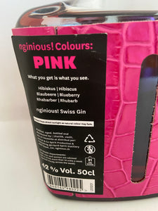 nginious! Colours: Pink Gin, 42%Vol.,Schweiz, 0,5l