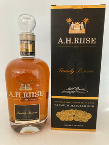 A.H. Riise Family Reserve 1838 (Rum-Basis), 42%Vol., Dänemark, 0,7l