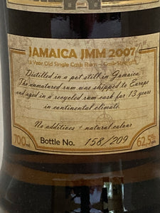 Flensburg Rum Company Jamaica JMM 2007 Rum 62,5% 0,7L