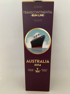 Transcontinental Rum Line Australia 2014, 48%Vol., Australien, 0,7l