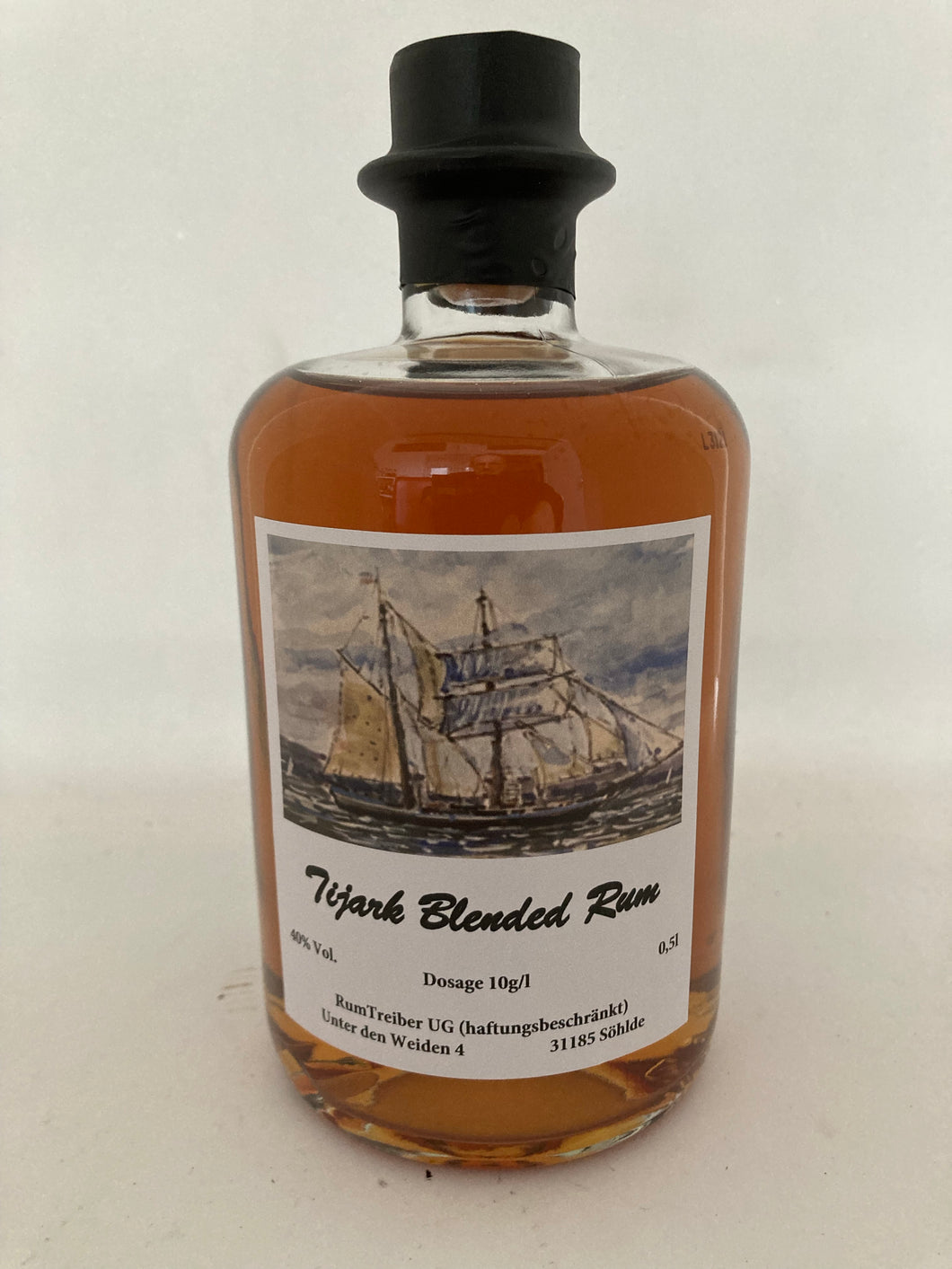 Tijark Blended Rum, 40%Vol., Karibik/Madeira, 0,5l