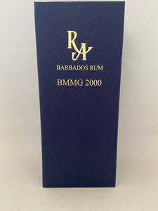 Rum Artesanal Barbados  BMMG 06/2000 – 7/2022, 56,5%vol., Barbados, 0,5