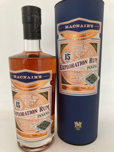 Exploration Rum Panama 15 y. o.,46%Vol., Rotwein-, Virgin-Oak- und Bourbon Fass Finish, 0,7l