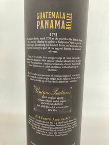 1731 Fine & Rare Central America XO Rum, 46%Vol., 0,7l