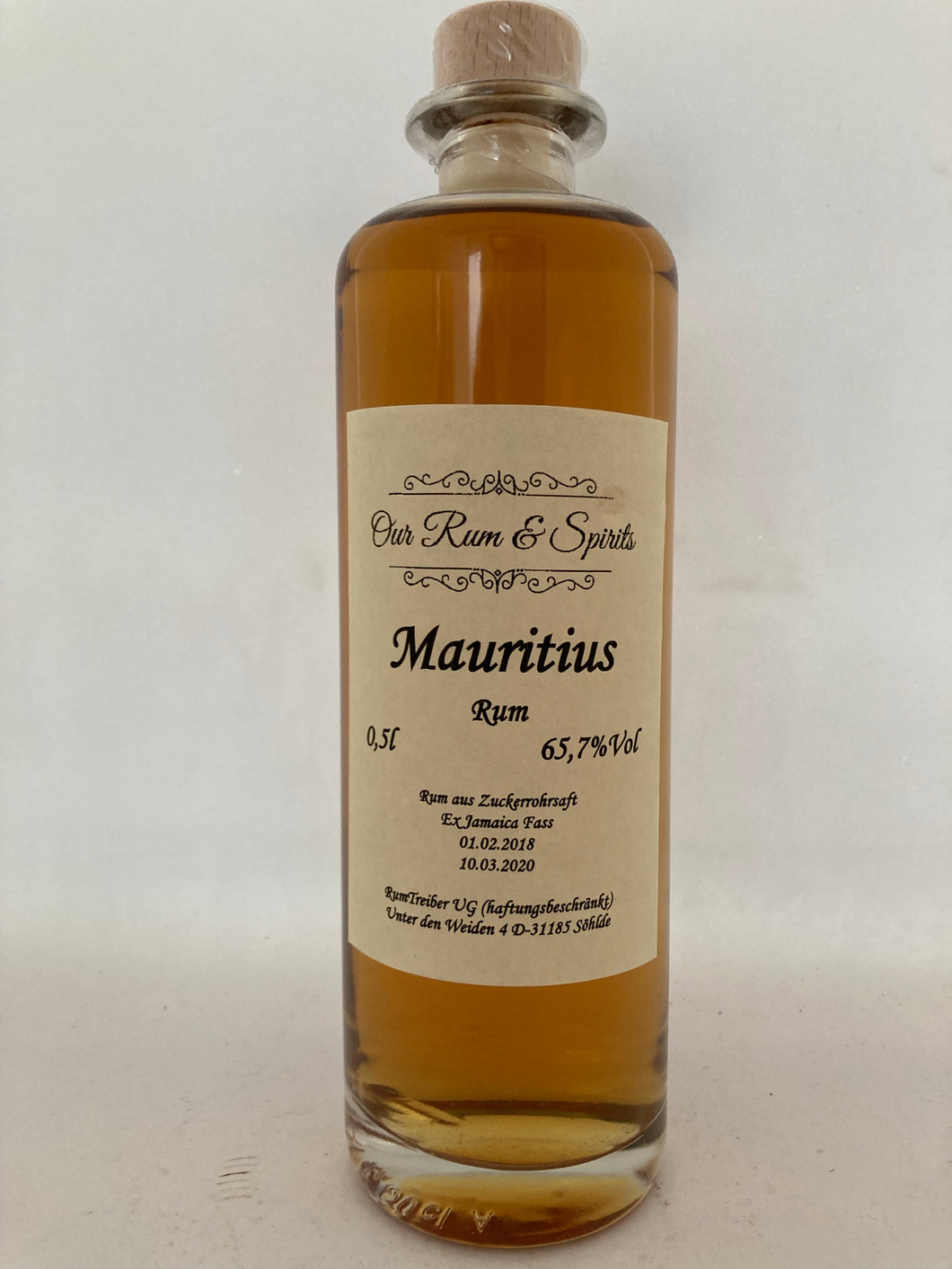 OR&S Mauritius 2 Jahre, 65,7%Vol., 0,5l