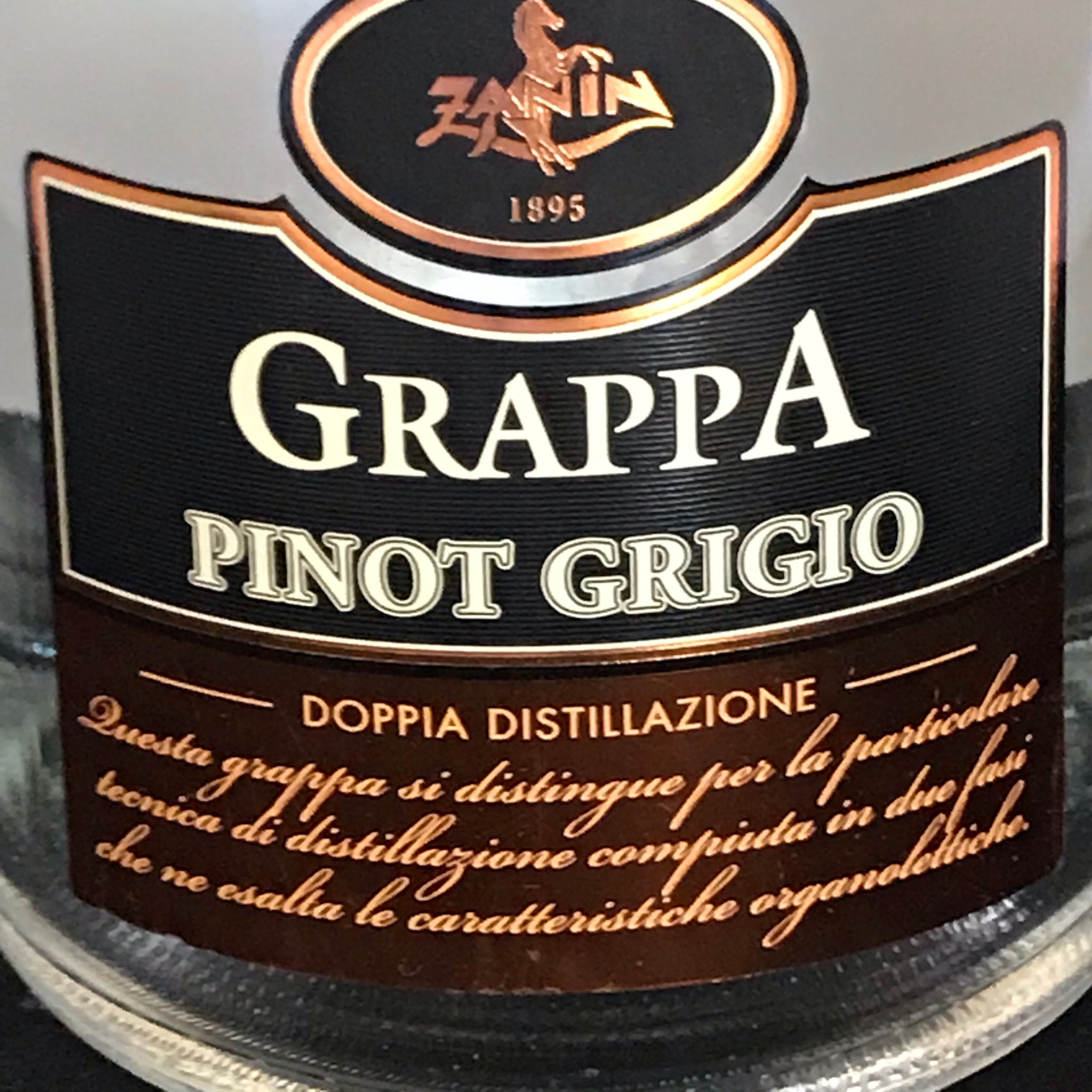Zanin Grappa Pinot Grigio, 40%Vol. Italien, 0,7l – Our Rum & Spirits