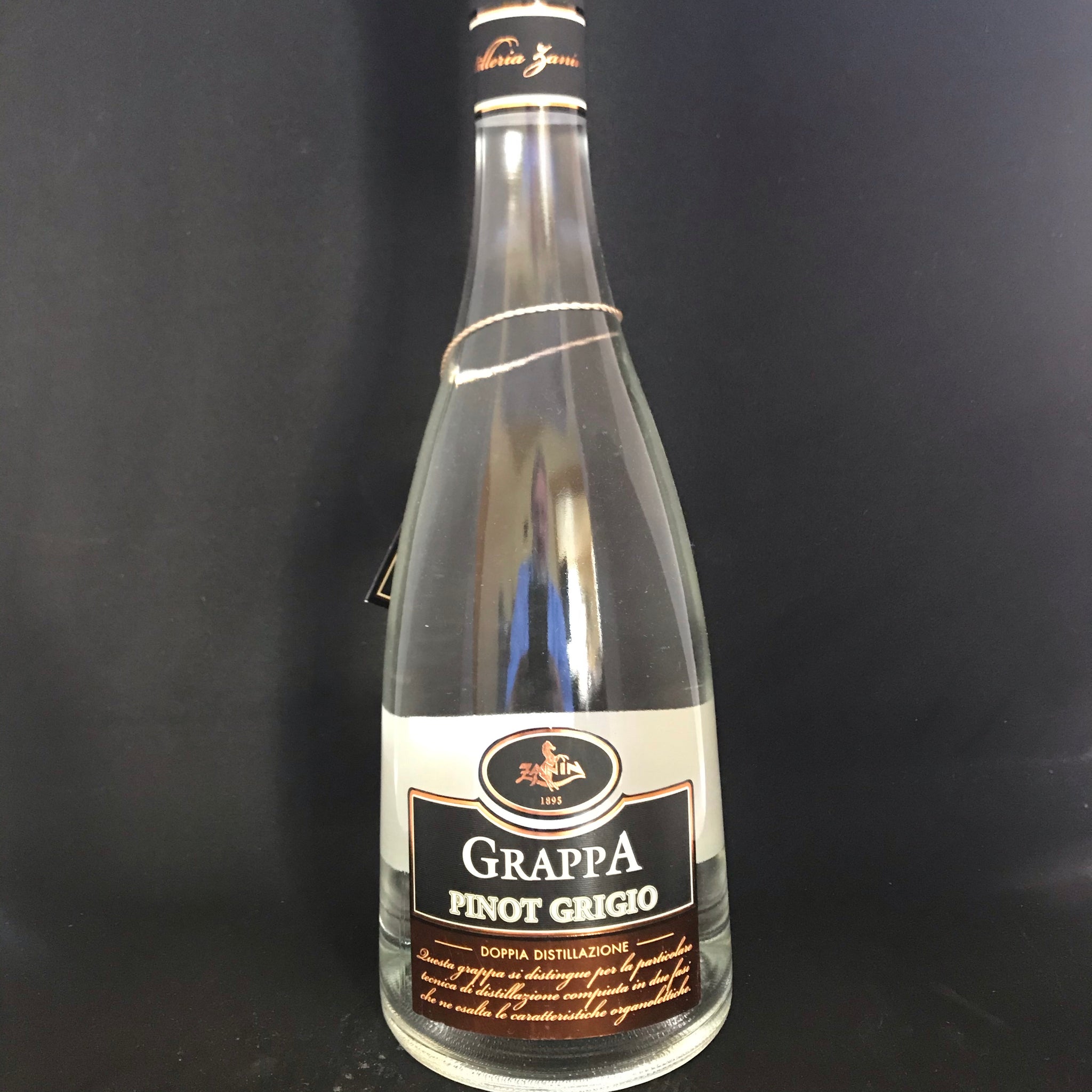 40%Vol. Grigio, Italien, & 0,7l Spirits Grappa Rum Our Pinot – Zanin