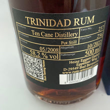 Laden Sie das Bild in den Galerie-Viewer, Rum Artesanal Ten Cane Distillery 2008-2022, 58,2%Vol., Trinidad, 0,5l
