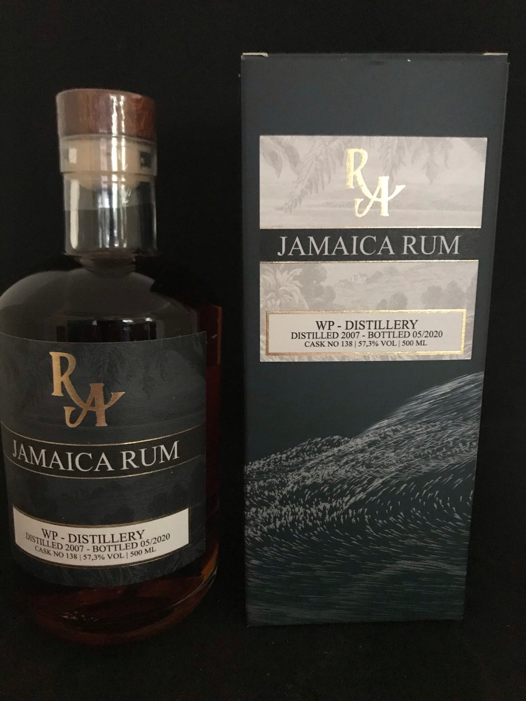 Rum Artesanal Jamaica Rum WP-Distillery 2007-2020, 57,3%Vol., Jamaica, 0,5l
