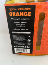 Laden Sie das Bild in den Galerie-Viewer, nginious! Colours: Orange Gin, 42%Vol.,Schweiz, 0,5l
