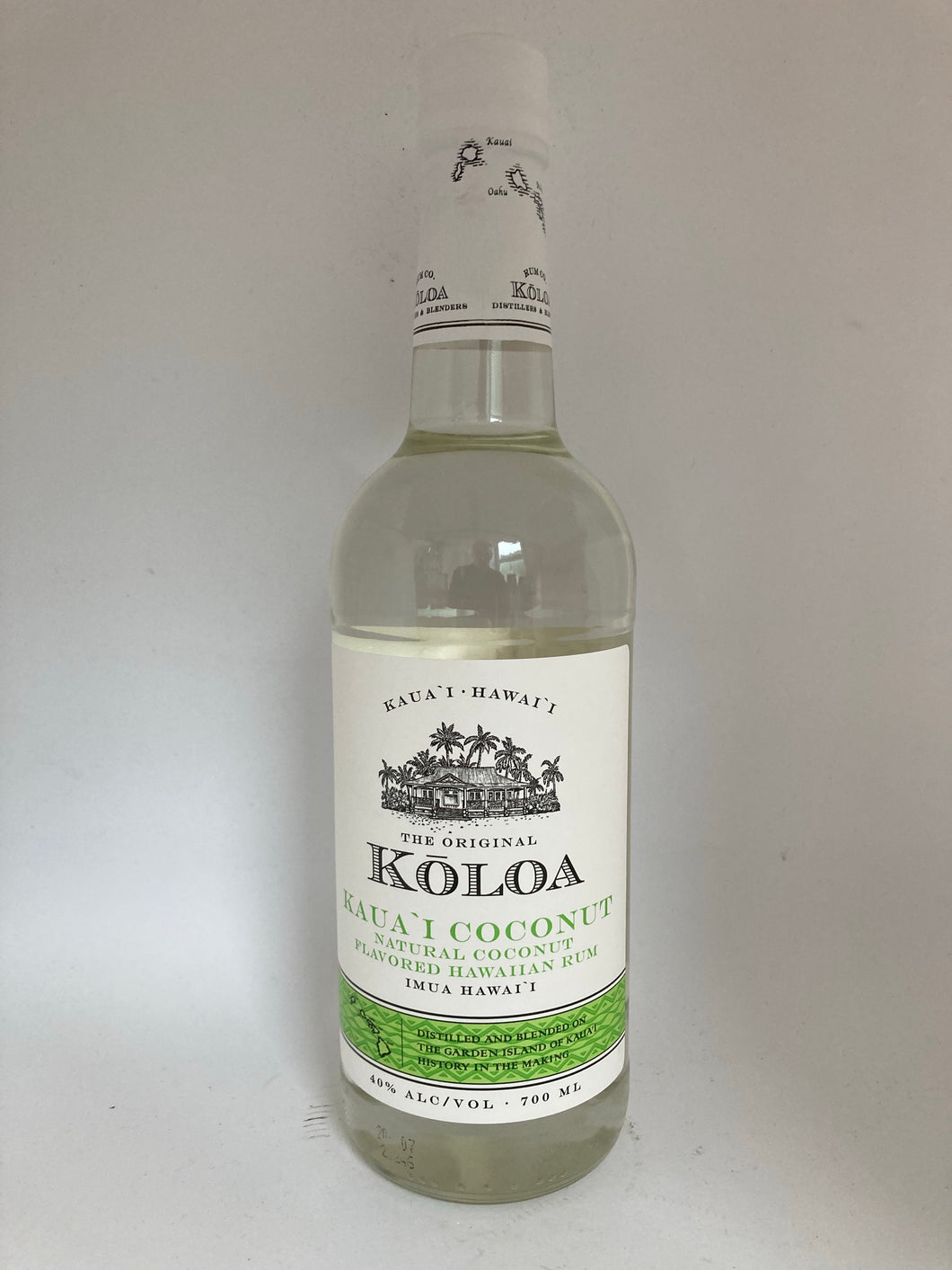 Kōloa Kauaʻi Coconut Rum, 40%Vol., Hawaii, 0,7l