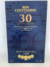 Laden Sie das Bild in den Galerie-Viewer, Ron Centenario 30 Jahre Edicion Limitada Solera, 40%Vol., Costa Rica, 0,7l
