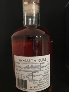 Rum Artesanal Jamaica Rum WP-Distillery 2007-2020, 57,3%Vol., Jamaica, 0,5l